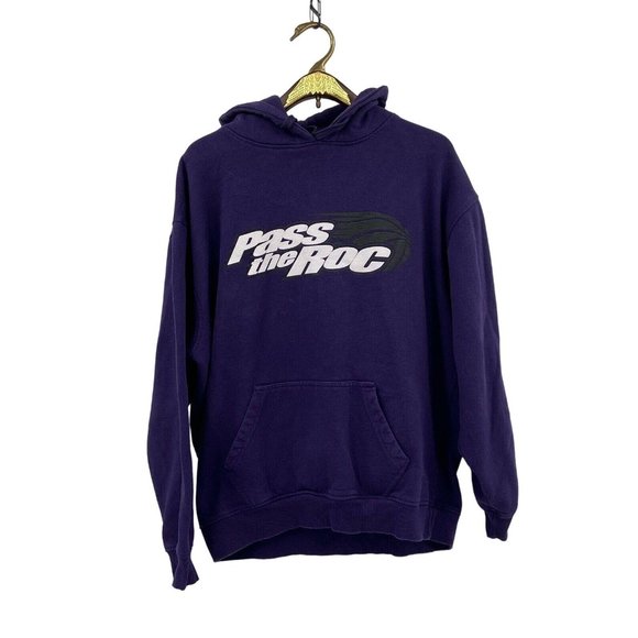 PASS THE ROC Pullover Basketball Hoodie Mens Size XL - Picture 2 of 5